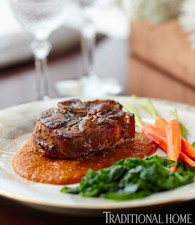 Osso Buco with White Wine and Port Sauce