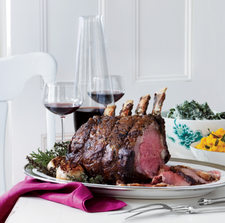 Prime Rib Roast with Horseradish Cream